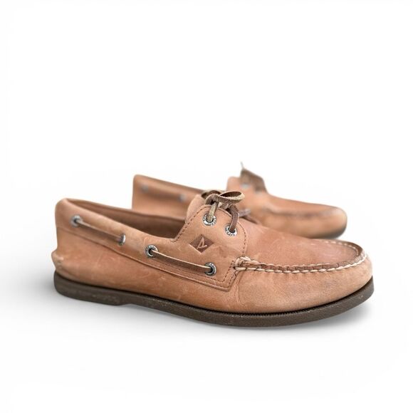 Sperry Authentic Original 2-Eye boat shoes in Sahara brown Men’s size 8.5 - Picture 3 of 13